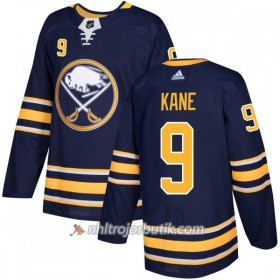 Män Ishockey Buffalo Sabres Tröja Evander Kane 9 Adidas 2017-2018 Marinblå Authentic